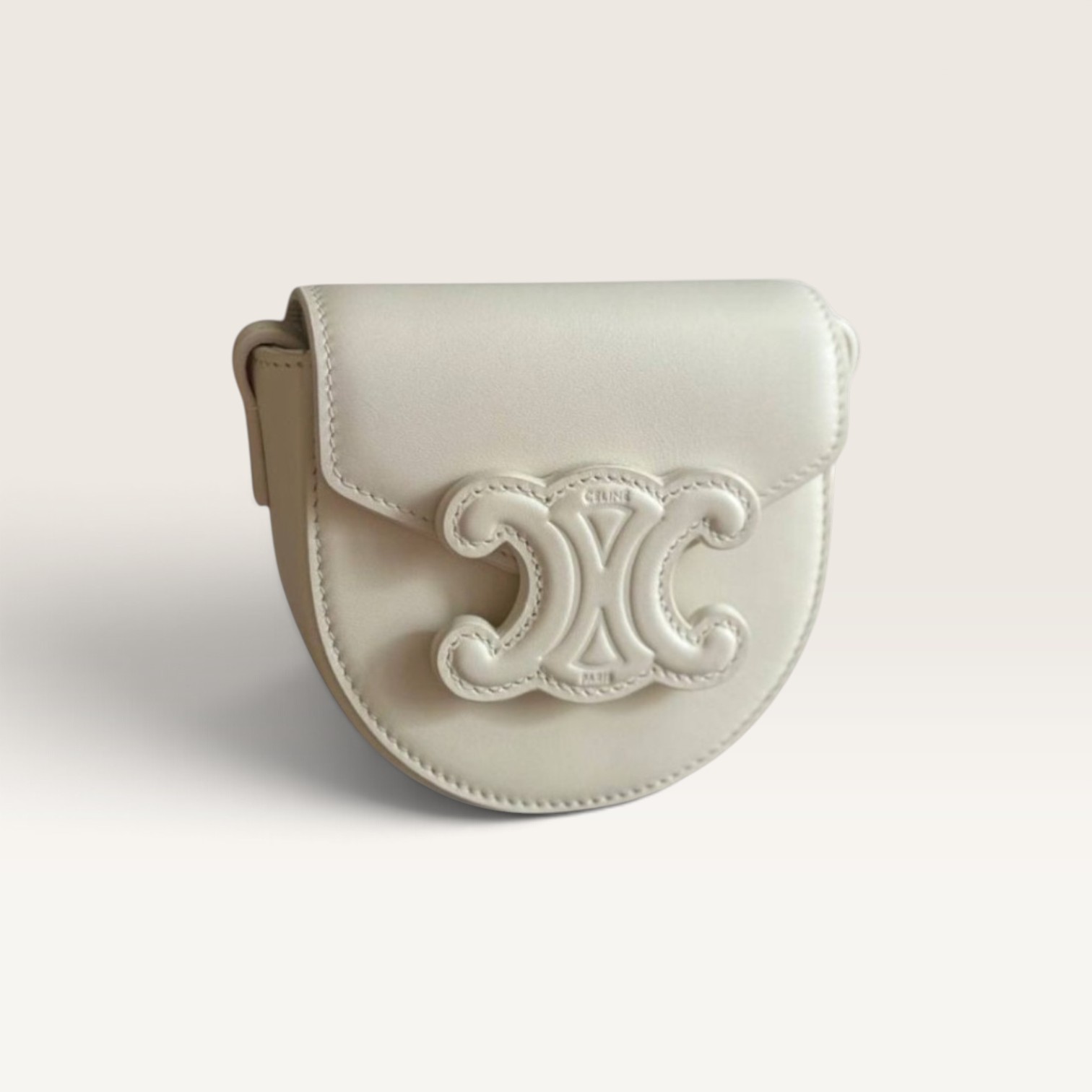 Celine Micro Besace Cuir Triomphe Slingbag - Image 2