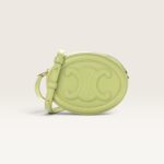 Celine Crossbody Oval Purse Cuir Triomphe