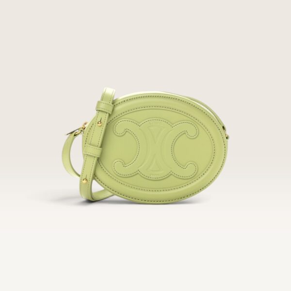 Celine Crossbody Oval Purse Cuir Triomphe