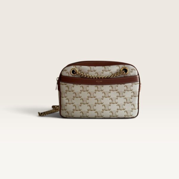 Celine Patapans Triomphe Canvas Bag