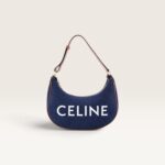 Celine Ava Handbag in Blue Denim