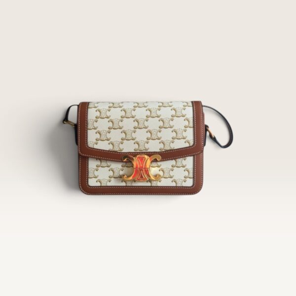 Celine Mini Classique Triomphe Canvas Bag