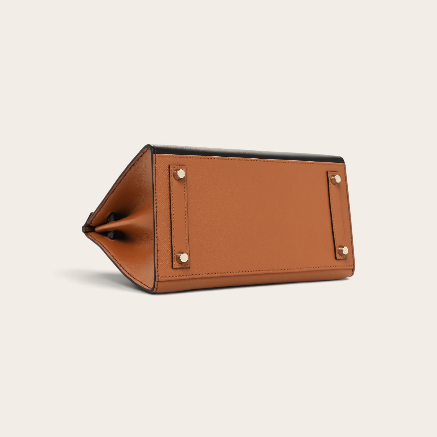 Hermčs 20cm Birkin Sellier Faubourg Brown PHW - Image 3