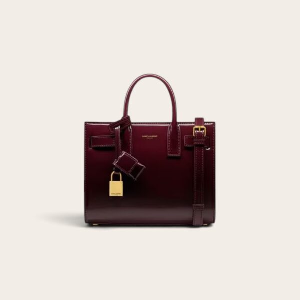 YSL Sac De Jour in Patent Leather - Nano
