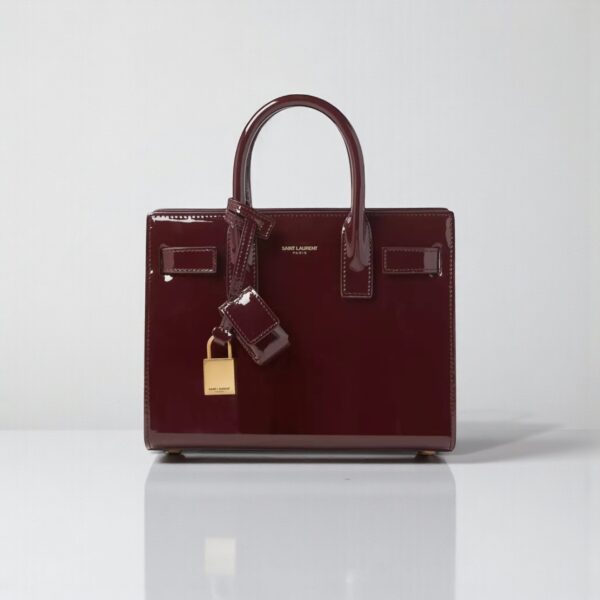 YSL Sac De Jour in Patent Leather - Nano