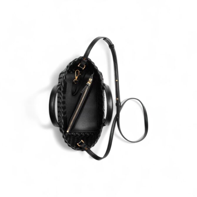Bottega Veneta Mini Cabat Black