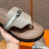 Hermes Empire Sandals - Silver Hardware - Image 9