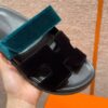 Hermes Chypre Sandals Suede - Image 2
