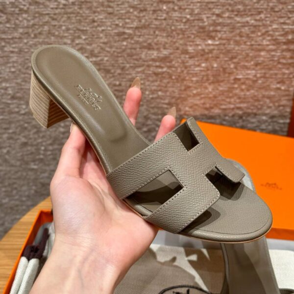 Hermes Oasis Sandals, Epsom