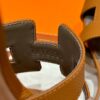 Hermes Oasis Sandals, Epsom Gold - Image 3