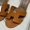 Hermes Oasis Sandals, Epsom Gold - Image 4