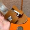 Hermes Oasis Sandals, Epsom Gold - Image 6