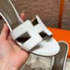 Hermes Oasis Sandals, Swift Blanc - Image 8