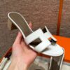 Hermes Oasis Sandals, Swift Blanc