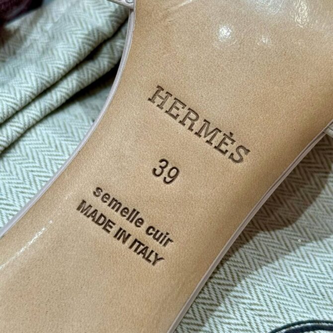Hermes Oasis Sandals, Swift Petal Powder