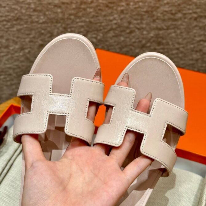 Hermes Oasis Sandals, Swift Petal Powder
