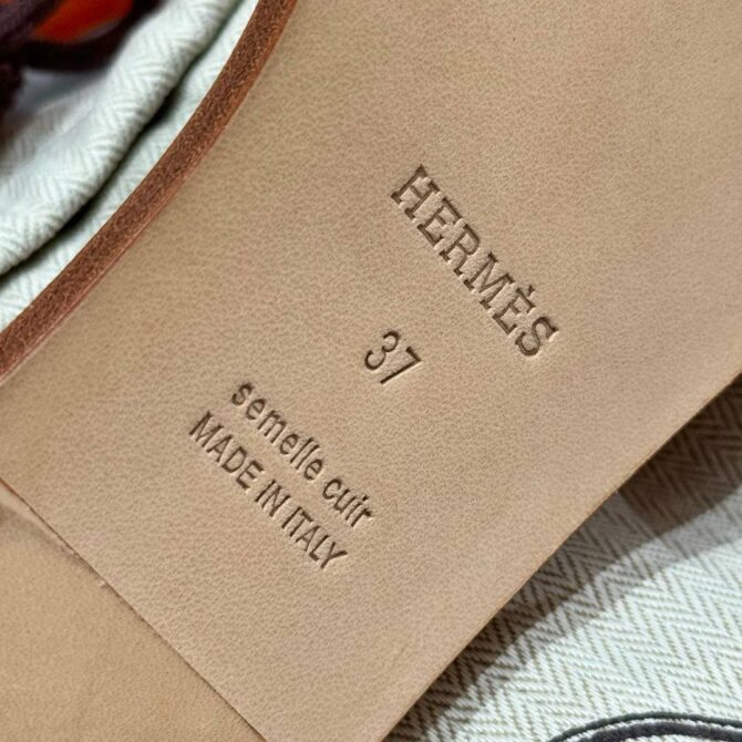 Hermes Oran Soft Sandal, Gold
