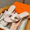 Hermes Oran Soft Sandal, Petal Powder - Image 4
