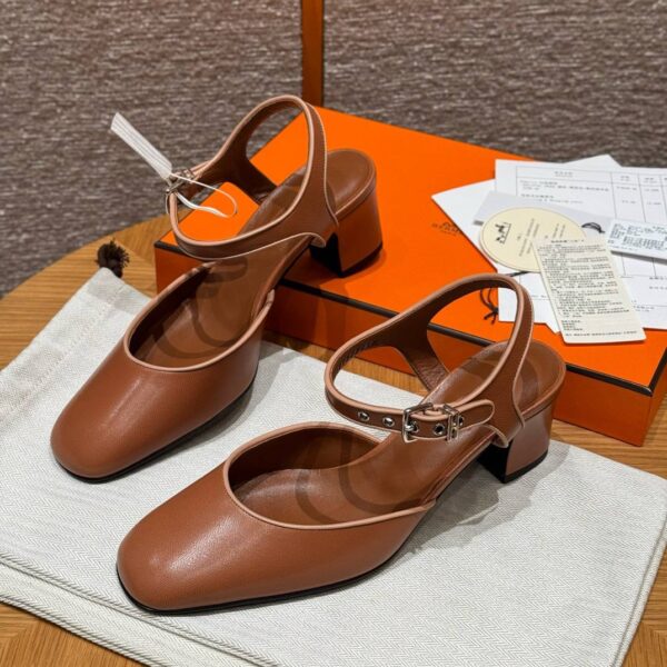 Hermes Kamilla 60, Chestnut Brown/Pellinomi