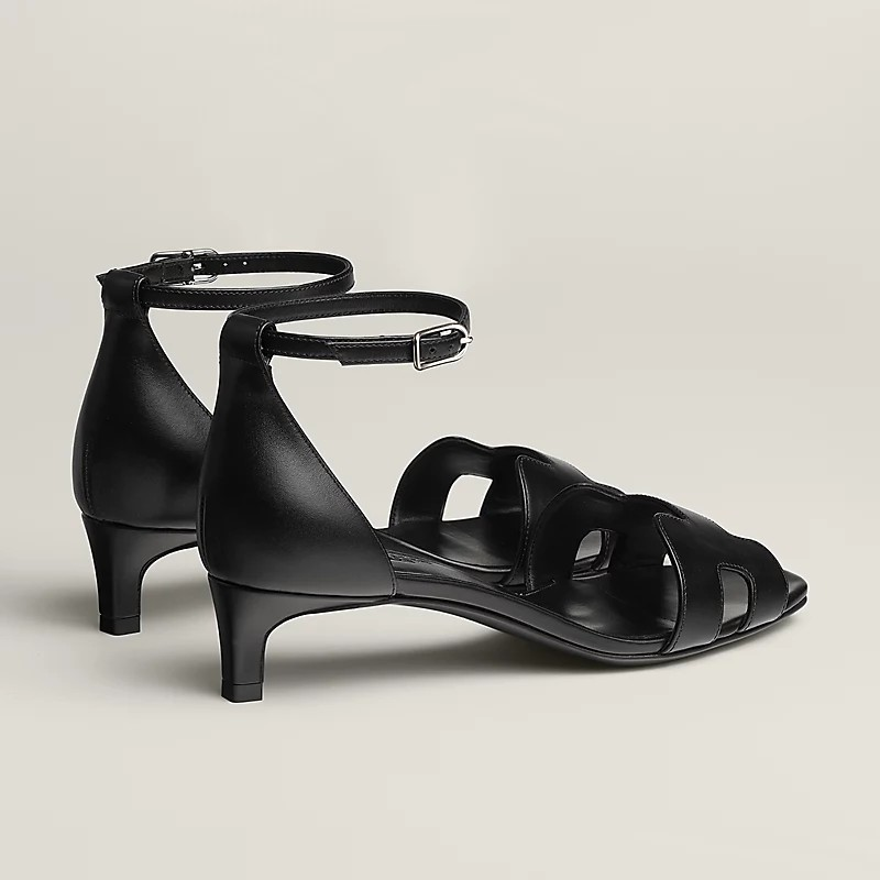 Hermes Joy 40 Sandals, Noir - Image 3
