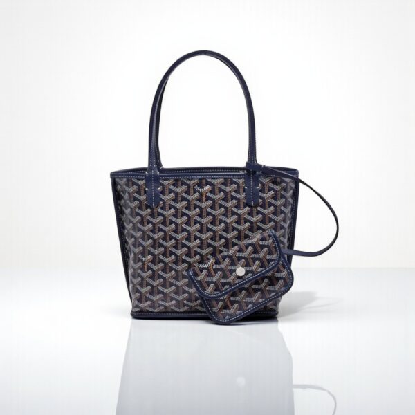 Goyard Anjou Mini Bag - Navy Blue
