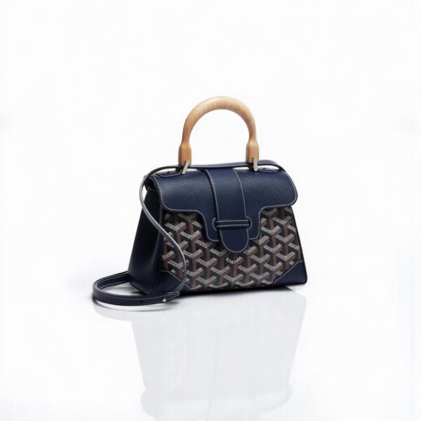 Goyard Saïgon Souple Mini Bag - Navy Blue