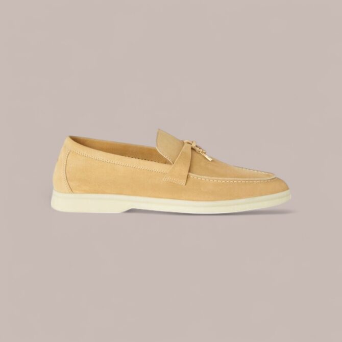Summer Charms Walk Loafer Suede - Hinoki Wood