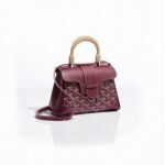 Goyard Saigon Souple Mini Bag - Burgundy