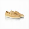 Loro Piana Summer Charms Walk Loafer Suede - Hinoki Wood