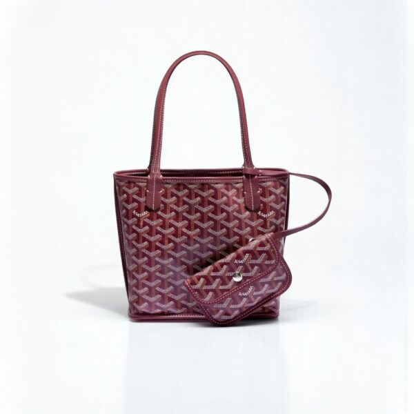 Goyard Anjou Mini Bag - Burgundy
