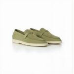 Loro Piana Summer Charms Walk Loafer Suede - Tea Room