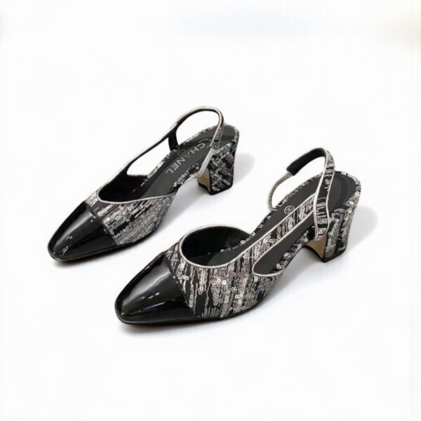 Chanel Slingback Heels