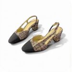 Chanel Slingback Heels