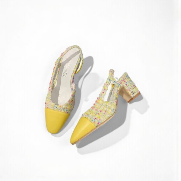 Chanel Slingback Heels