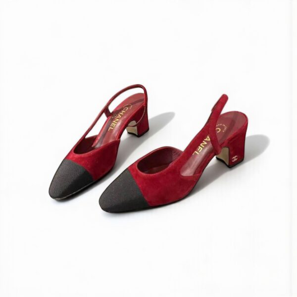 Chanel Slingback Heels