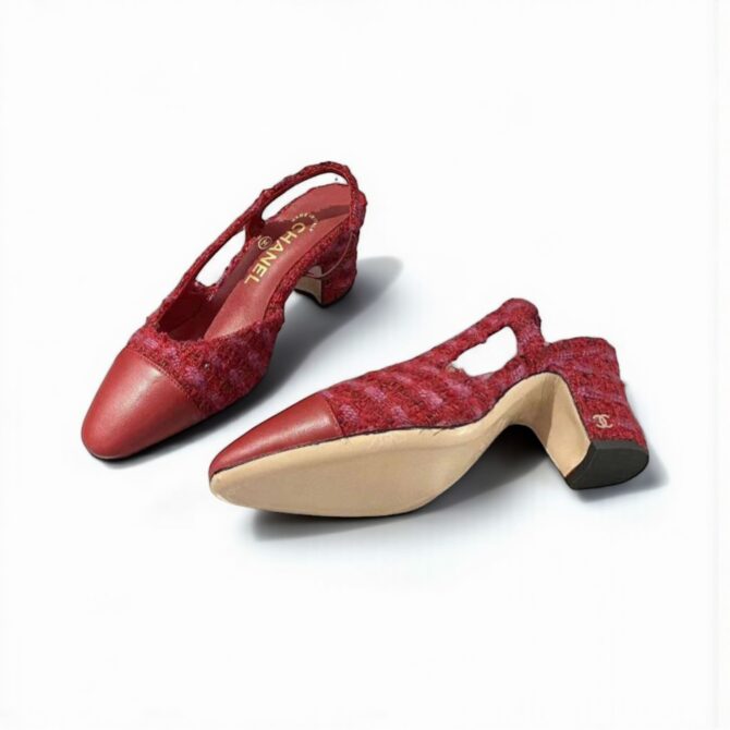 Chanel Slingback Heels