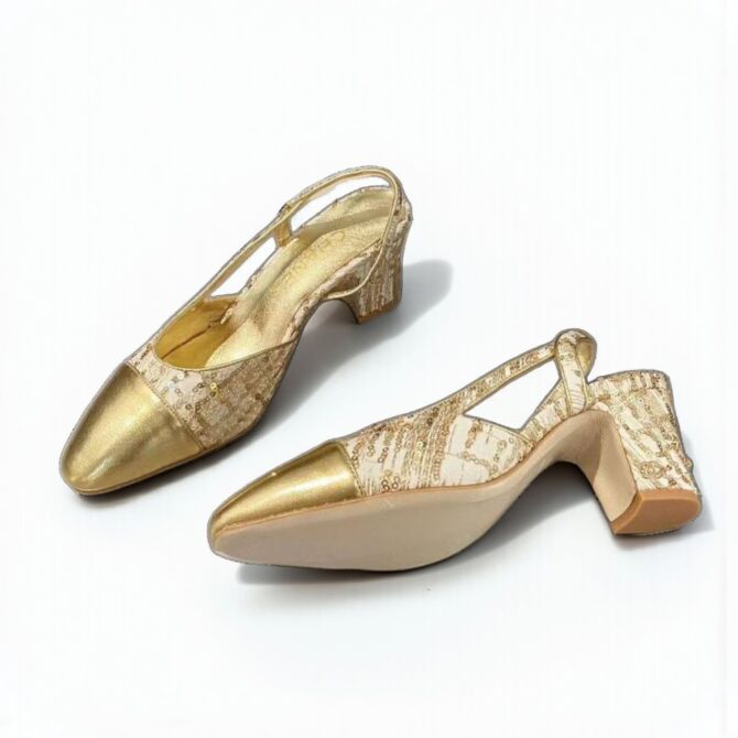 Chanel Slingback Heels