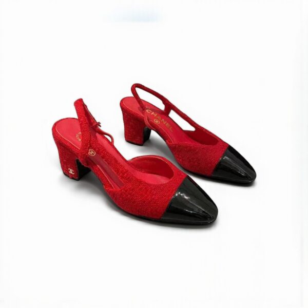Chanel Slingback Heels
