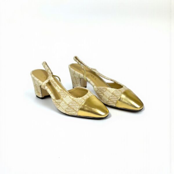 Chanel Slingback Heels