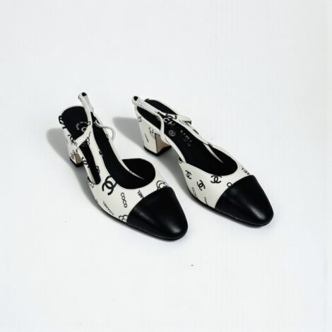 Chanel Slingback Heels