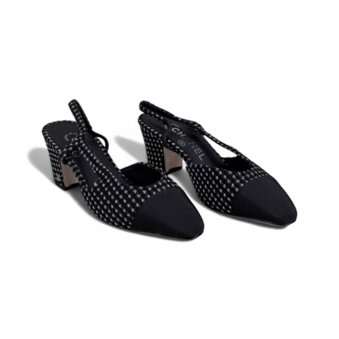 Chanel Slingback Heels