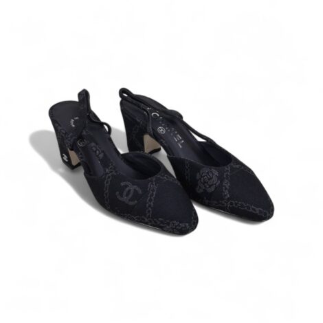 Chanel Slingback Heels