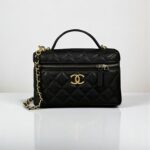 Chanel Top Handle Long Vanity Case
