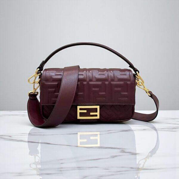 Fendi Baguette Nappa Leather Bag