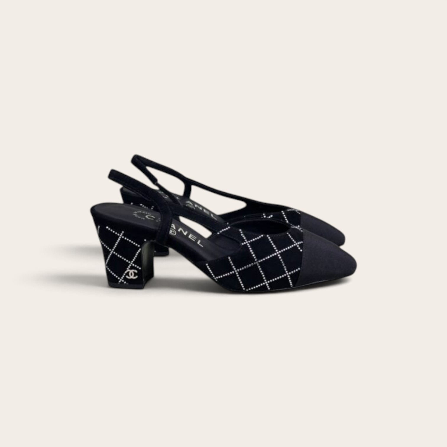 Chanel Slingback Heels - Image 4