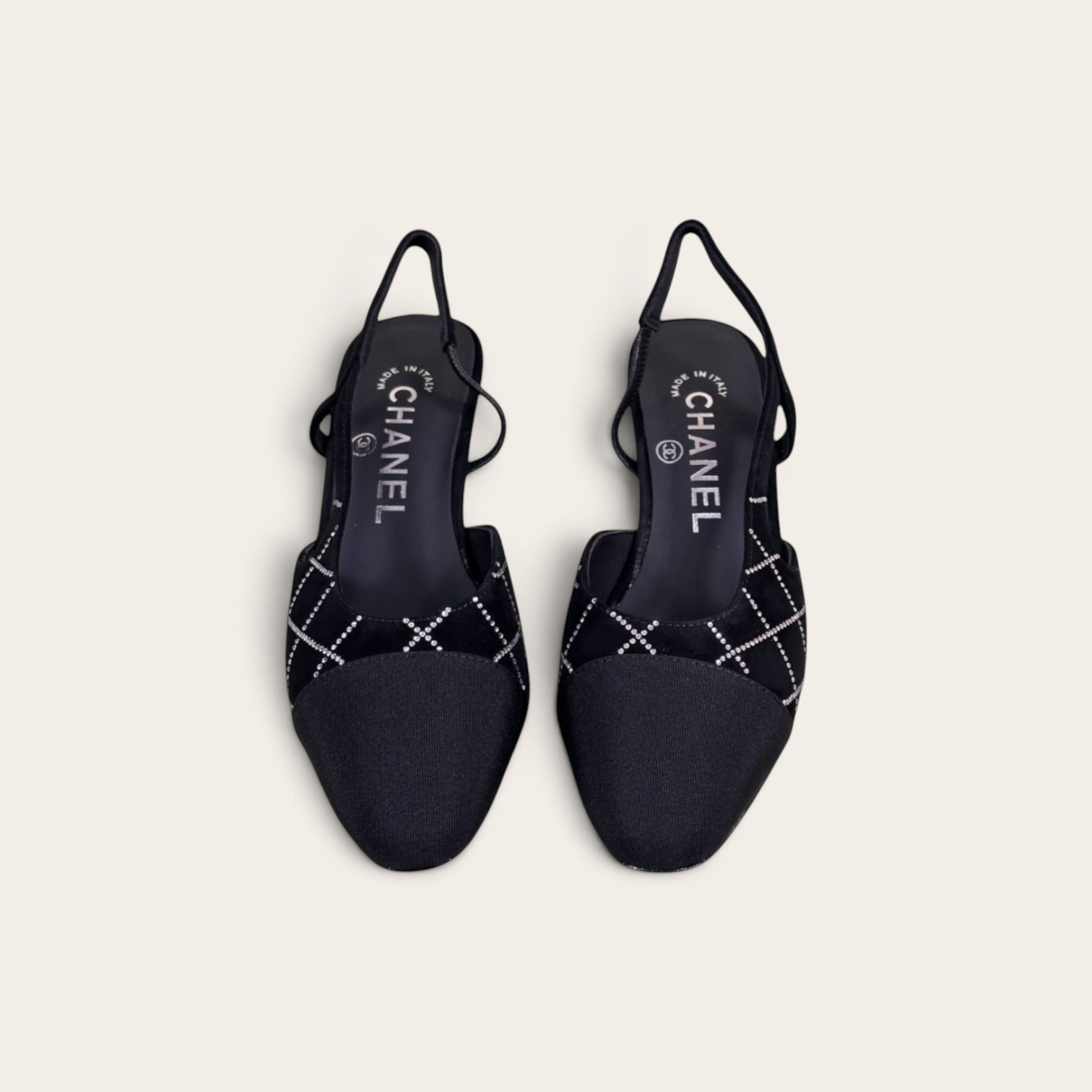 Chanel Slingback Heels - Image 3