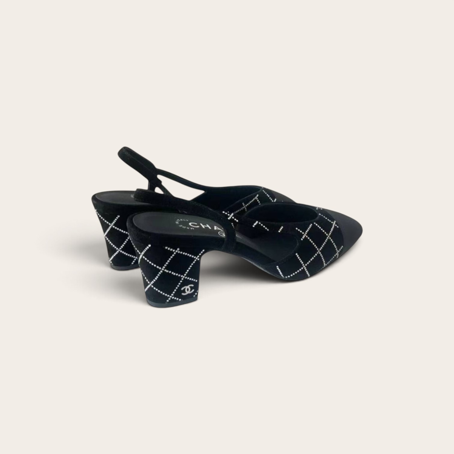 Chanel Slingback Heels - Image 2