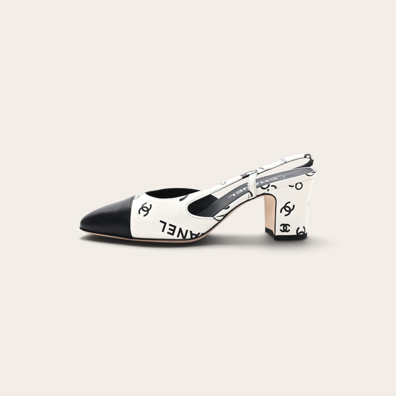 Chanel Slingback Heels - Image 4