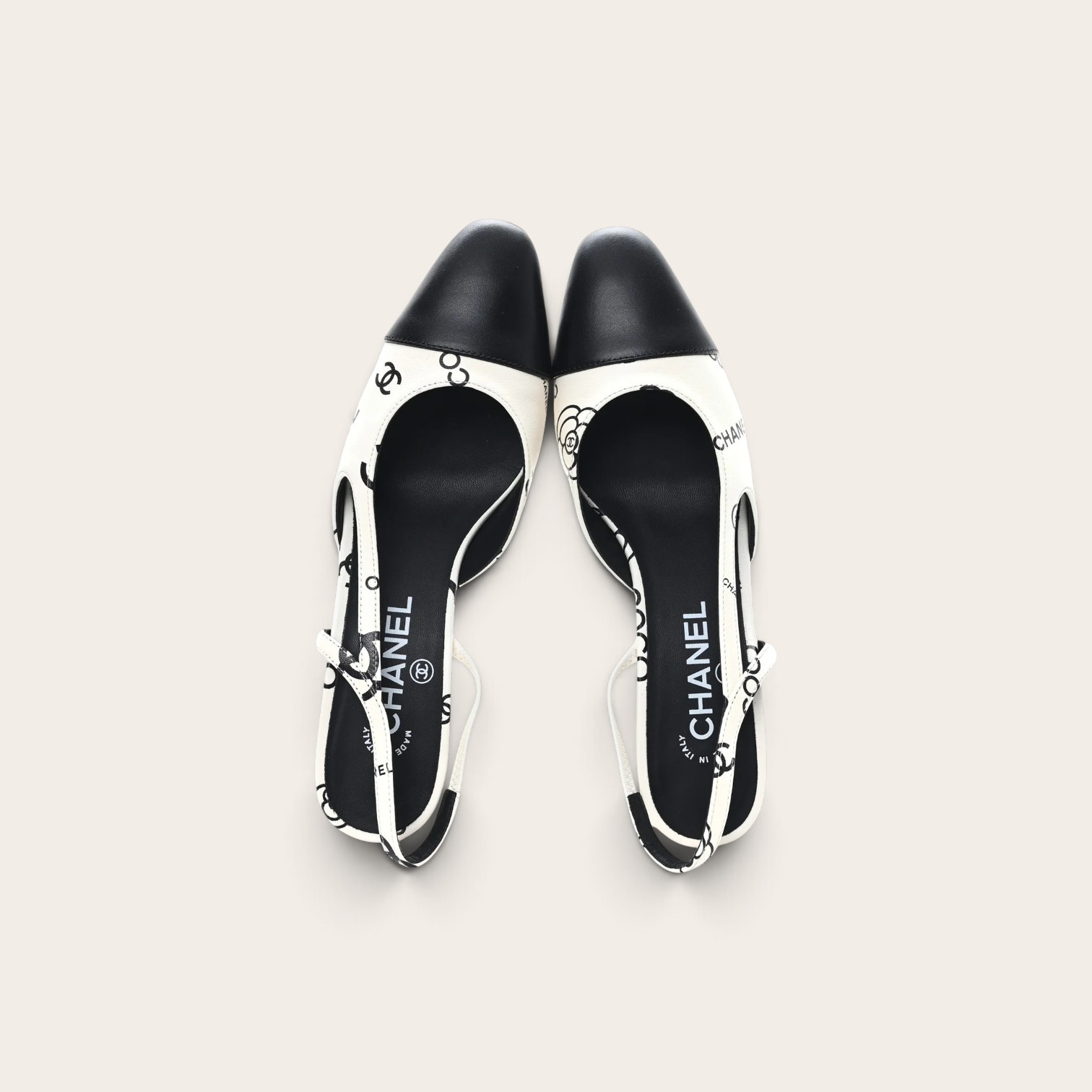 Chanel Slingback Heels - Image 3