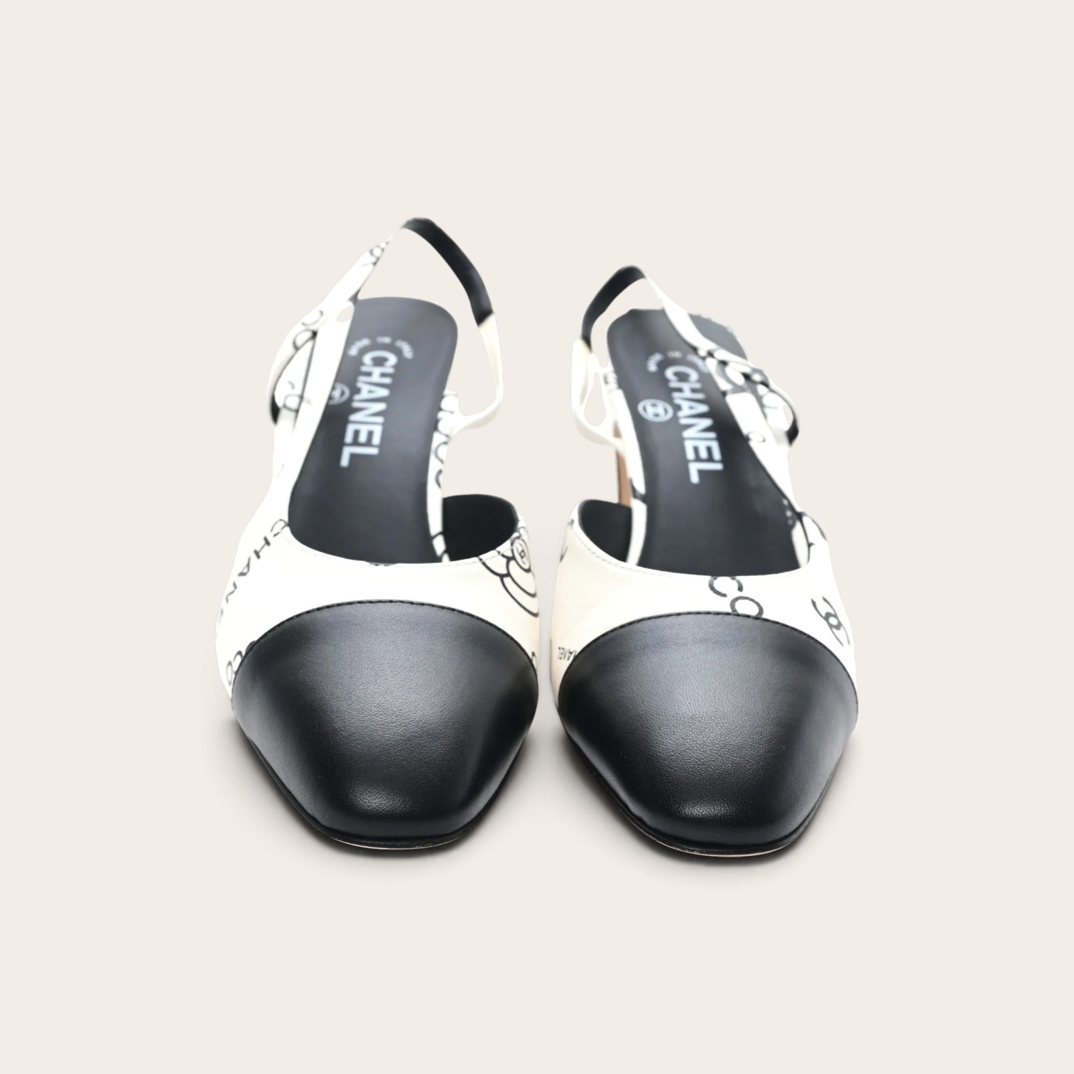 Chanel Slingback Heels - Image 2